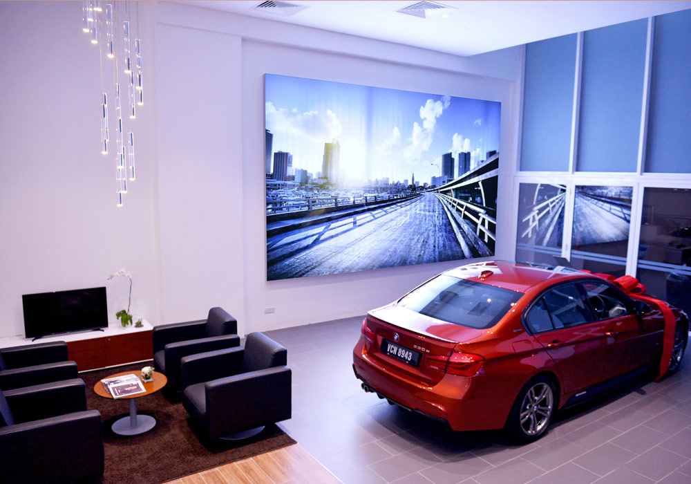 BMW Damansara Showroom - Car Delivery Area