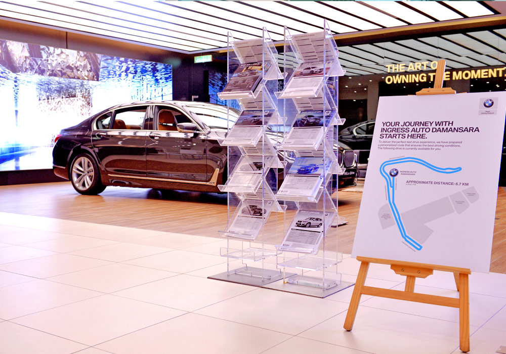 BMW Damansara Showroom - Specification Sheets
