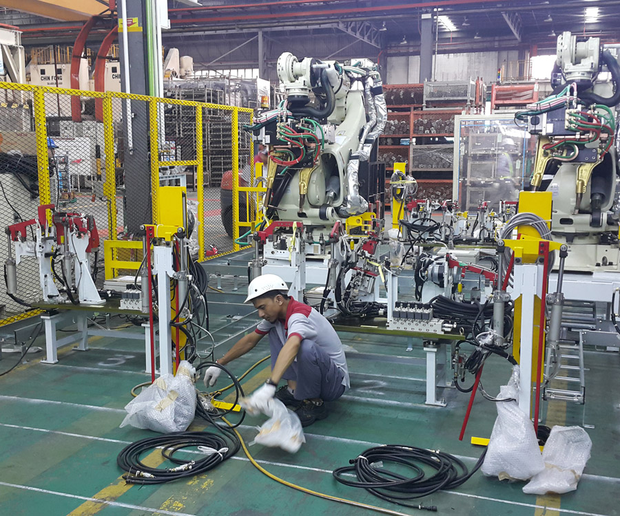 Automation Production Line Installation